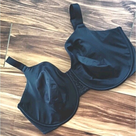 Vanity Fair Minimizer Bra Size 42G Beauty Back Full Figure Black Underwire 76080 - Picture 1 of 7